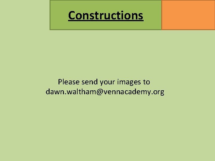 Constructions MATHSWATCH CLIP 47, 145, 146, 147 GRADE 2, 4 Please send your images
