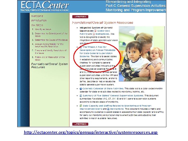 http: //ectacenter. org/topics/gensup/interactive/systemresources. asp http: //ectacenter. org/topics/gensup/interactive/systemresources. asp