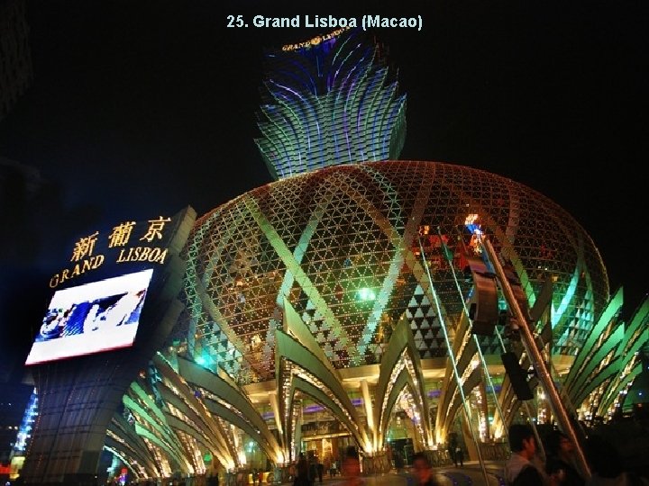 25. Grand Lisboa (Macao) 