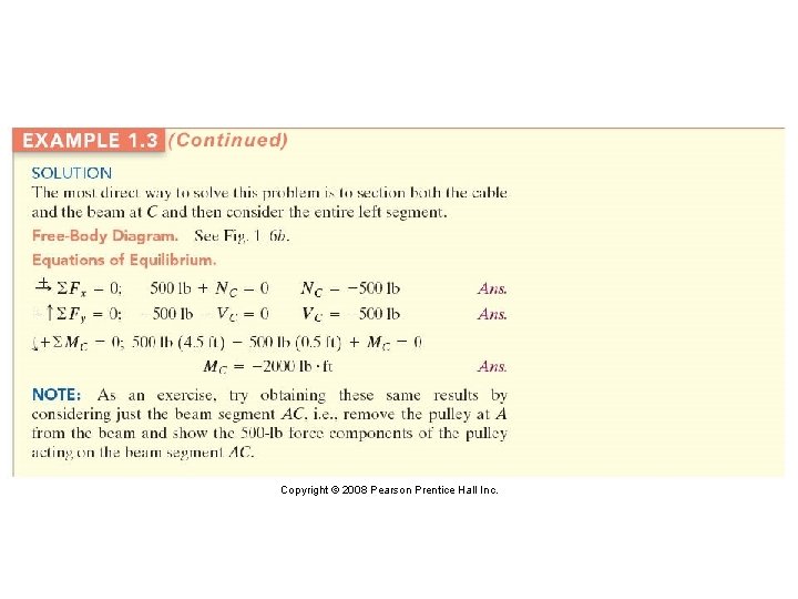 Copyright © 2008 Pearson Prentice Hall Inc. 