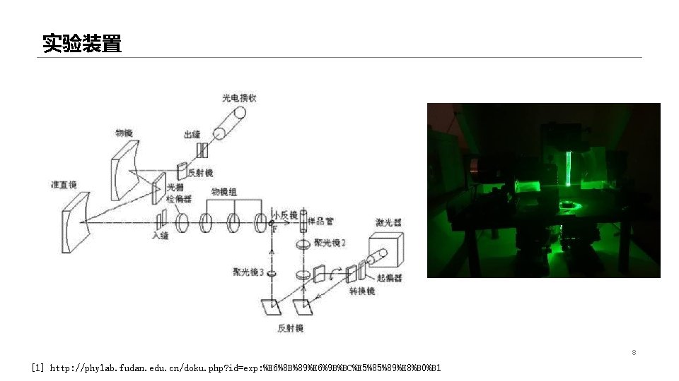 实验装置 8 [1] http: //phylab. fudan. edu. cn/doku. php? id=exp: %E 6%8 B%89%E 6%9