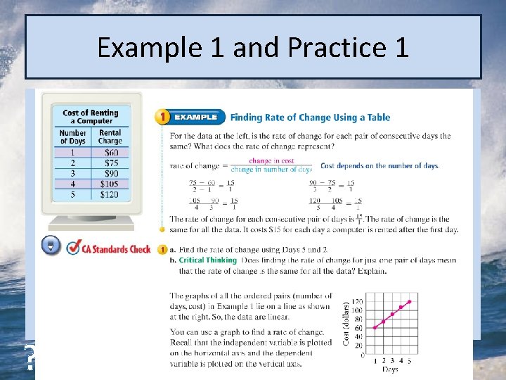 Example 1 and Practice 1 ? ? ? 