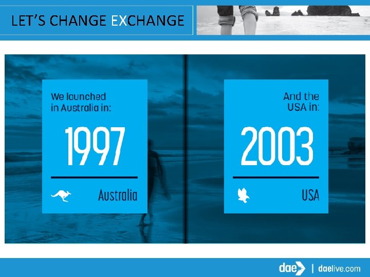 LET’S CHANGE EXCHANGE 