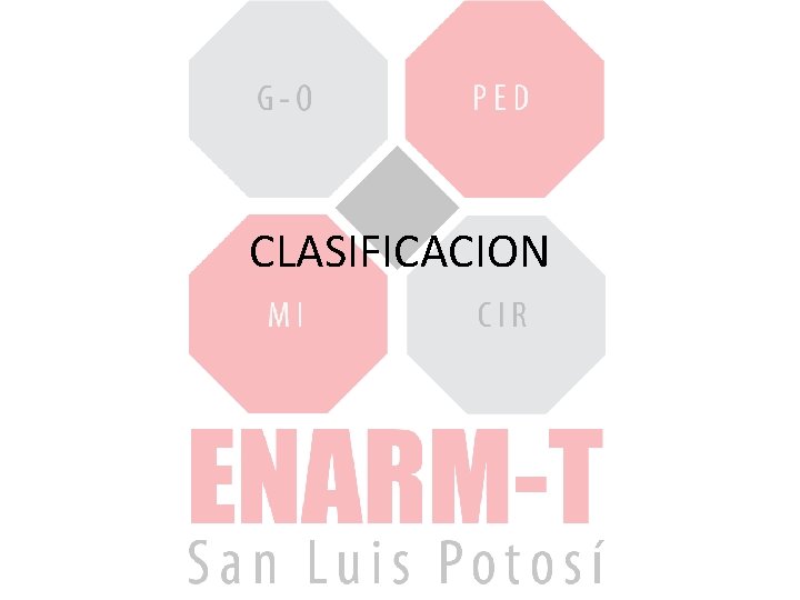 CLASIFICACION 