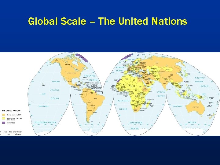 Global Scale – The United Nations 