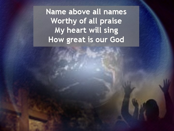 The splendor of a King clothed in majesty