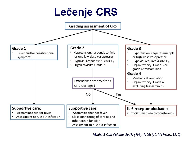 Lečenje CRS Makita S Can Science 2017; (108), 1109: (10. 1111/cas. 13239) 