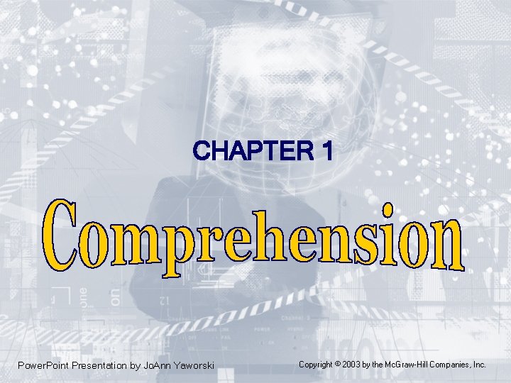 CHAPTER 1 Power Point Presentation by Jo Ann