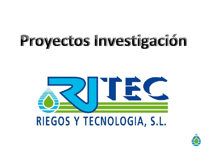 Proyectos Investigación 