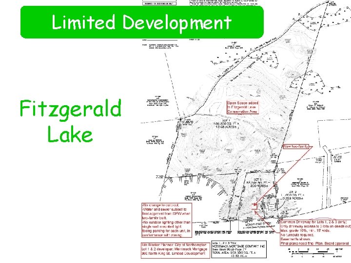 Limited Development Fitzgerald Lake 