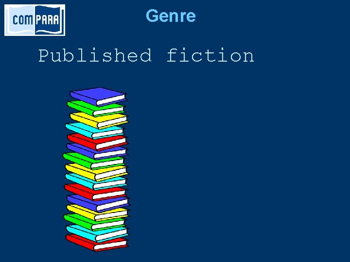 Genre Published fiction 