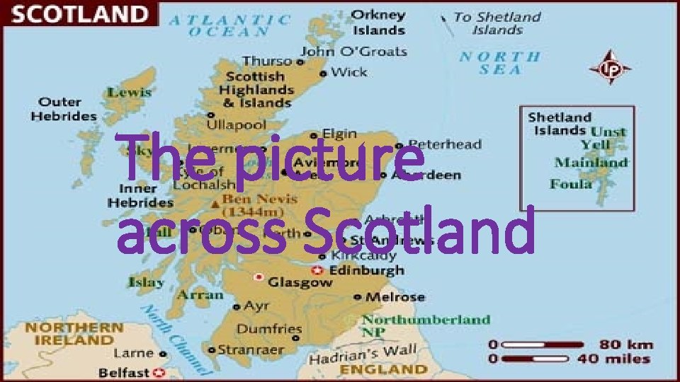 The picture across Scotland 