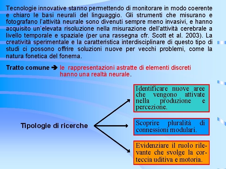 Tecnologie innovative stanno permettendo di monitorare in modo coerente e chiaro le basi neurali