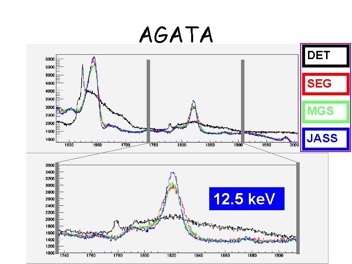 AGATA DET SEG MGS JASS 12. 5 ke. V 