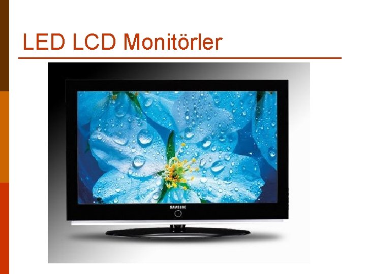 LED LCD Monitörler 