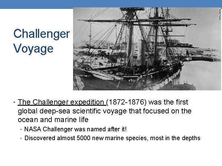 Challenger Voyage • The Challenger expedition (1872 -1876) was the first global deep-sea scientific Challenger Voyage • The Challenger expedition (1872 -1876) was the first global deep-sea scientific