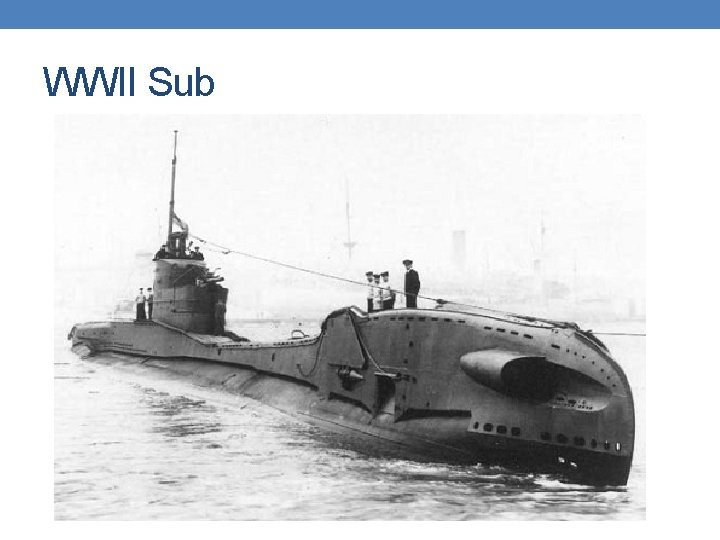 WWII Sub WWII Sub