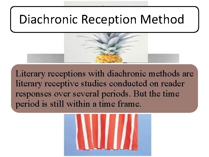 LITERATURE RECEPTION Method Definition of literature reception History