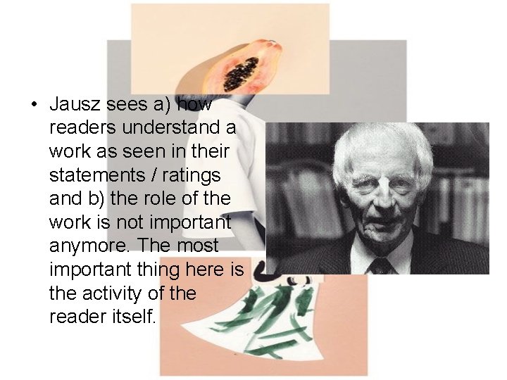 LITERATURE RECEPTION Method Definition of literature reception History