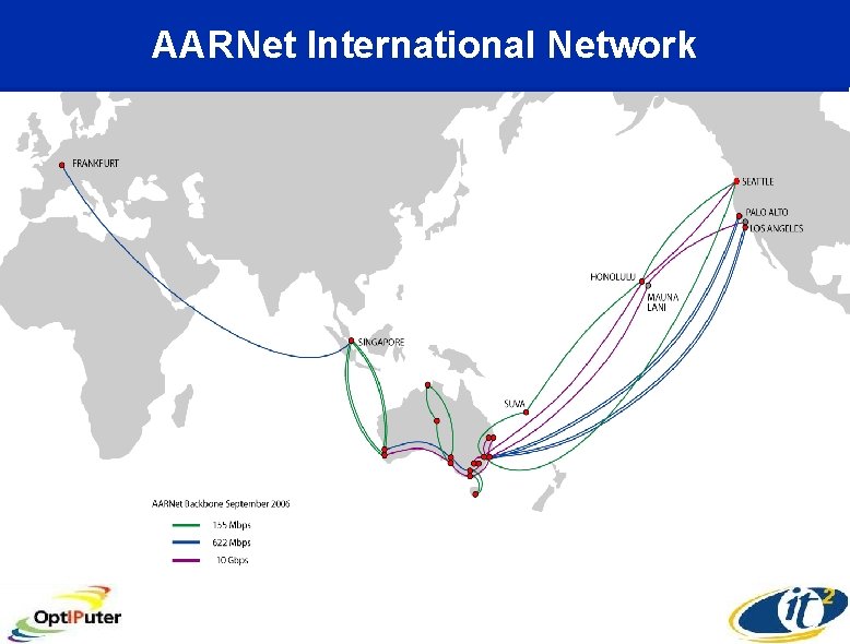 AARNet International Network 