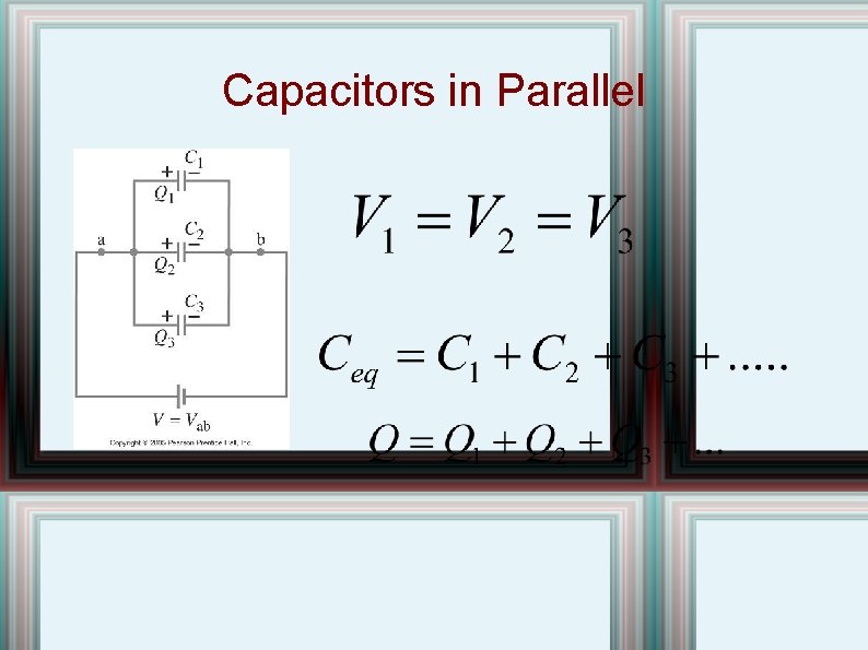 Capacitors in Parallel 