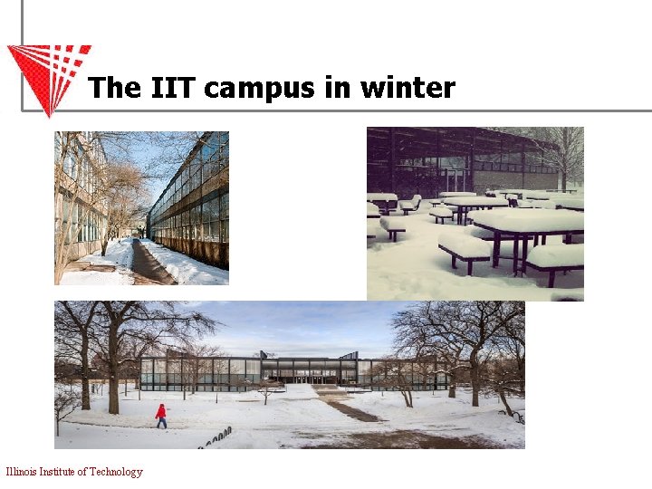 The IIT campus in winter Illinois Institute of Technology 