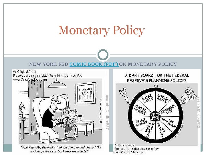 Monetary Policy NEW YORK FED COMIC BOOK (PDF) ON MONETARY POLICY 