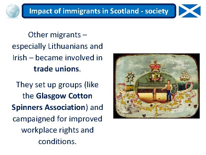 Impact of immigrants in Scotland - society Other migrants – especially Lithuanians and Irish