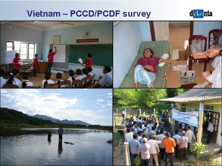 Vietnam – PCCD/PCDF survey 