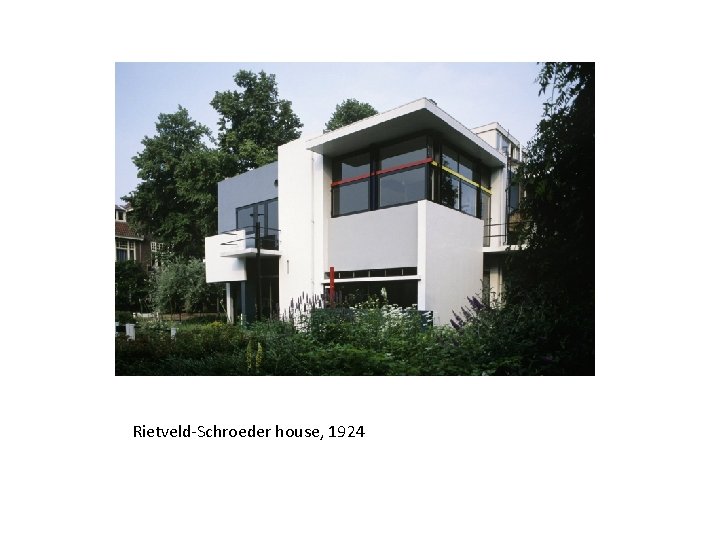 Rietveld-Schroeder house, 1924 
