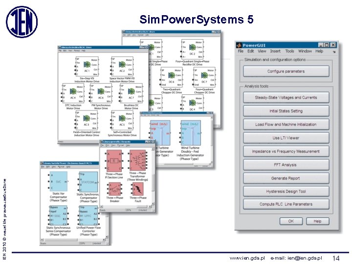 IEN 2010 © wszelkie prawa zastrzeżone Sim. Power. Systems 5 www. ien. gda. pl