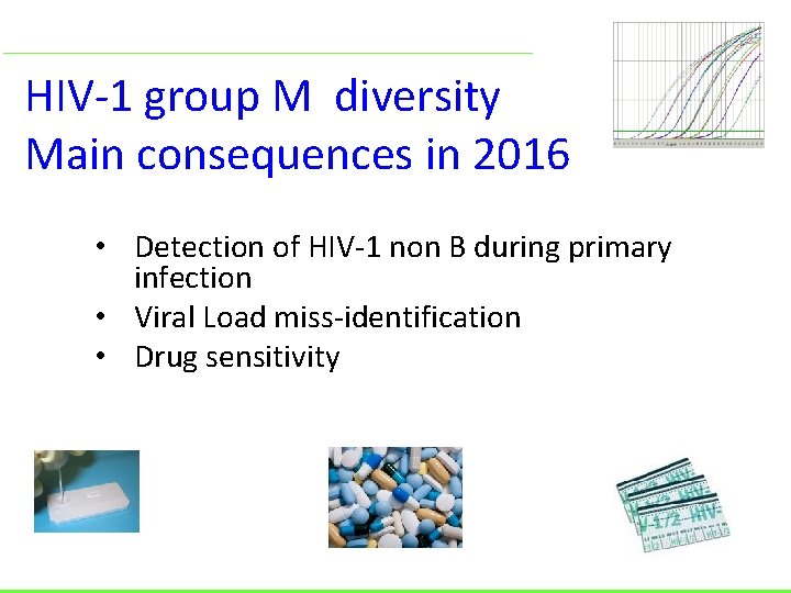 HIV-1 group M diversity Main consequences in 2016 • Detection of HIV-1 non B