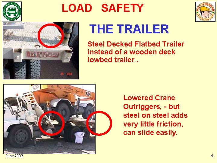 LOAD SAFETY THE TRAILER Steel Decked Flatbed Trailer instead of a wooden deck lowbed LOAD SAFETY THE TRAILER Steel Decked Flatbed Trailer instead of a wooden deck lowbed