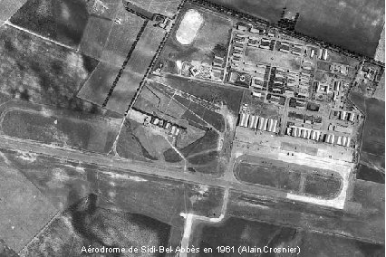 Aérodrome de Sidi-Bel-Abbès en 1961 (Alain Crosnier) 