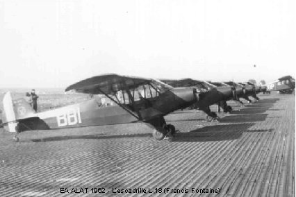 EA ALAT 1962 - L’escadrille L-18 (Francis Fontaine) 