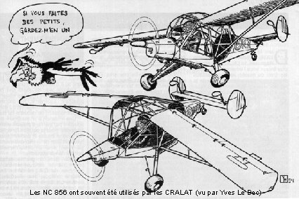 Les NC 856 ont souvent été utilisés par les CRALAT (vu par Yves Le