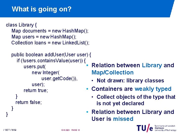 What is going on? class Library { Map documents = new Hash. Map(); Map What is going on? class Library { Map documents = new Hash. Map(); Map