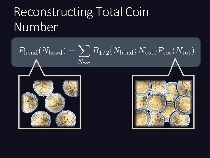 Reconstructing Total Coin Number 