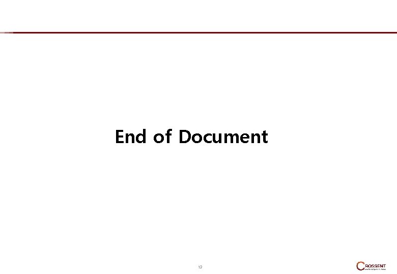 End of Document 13 