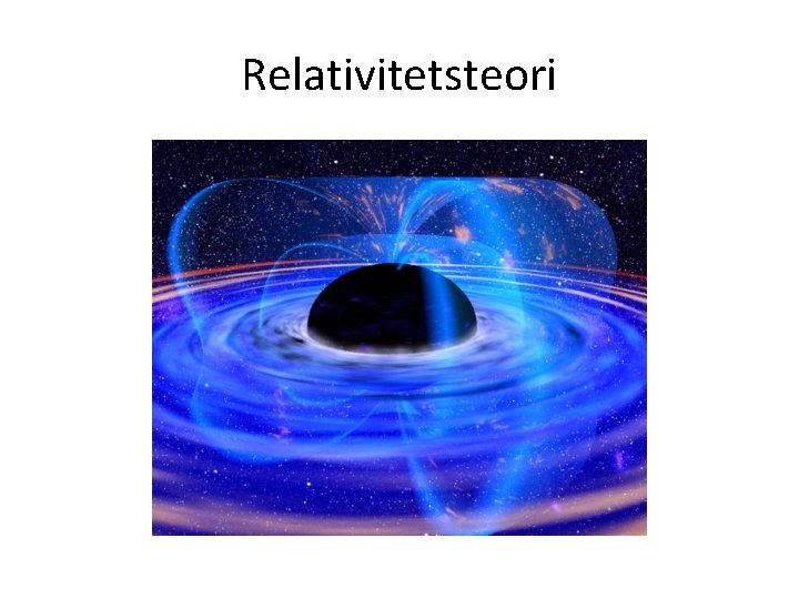 Relativitetsteori 