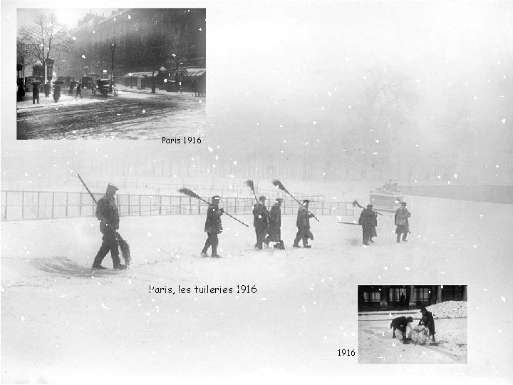 Paris 1916 Paris, les tuileries 1916 