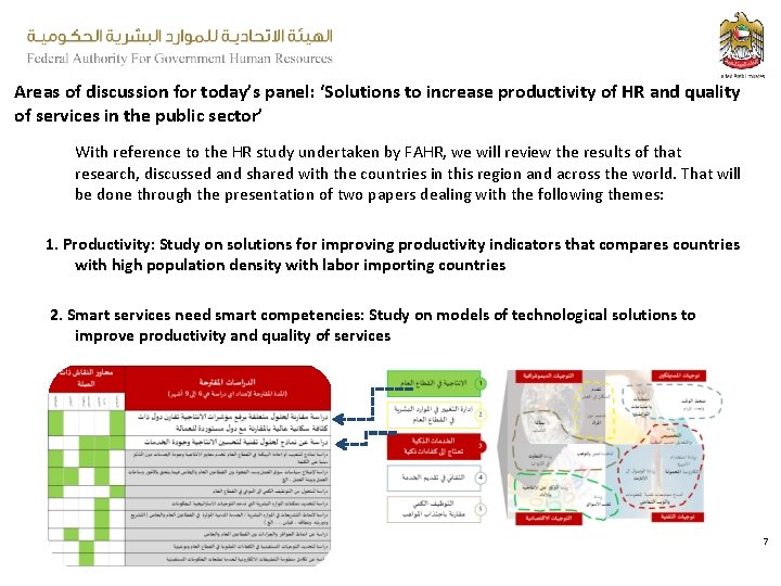 Areas of discussion for today’s panel: ‘Solutions to increase productivity of HR and quality