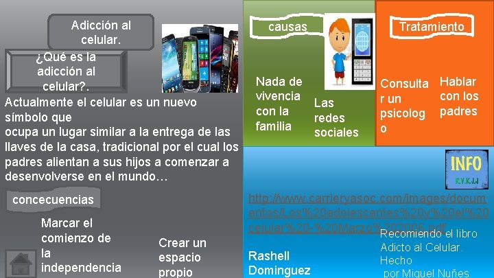 Adicción al celular. ¿Qué es la adicción al celular? . Actualmente el celular es