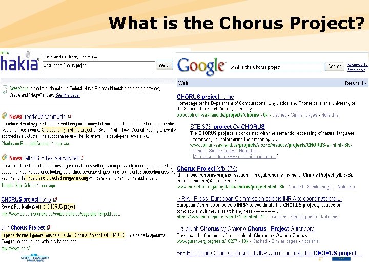 What is the Chorus Project? 
