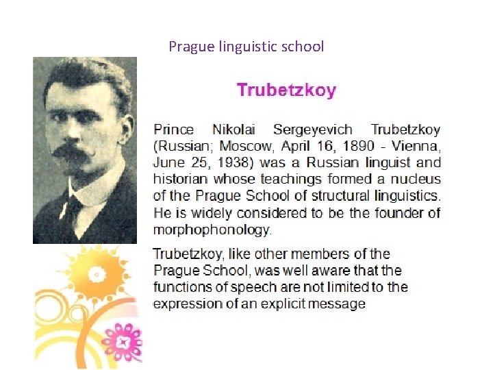 Prague linguistic school 