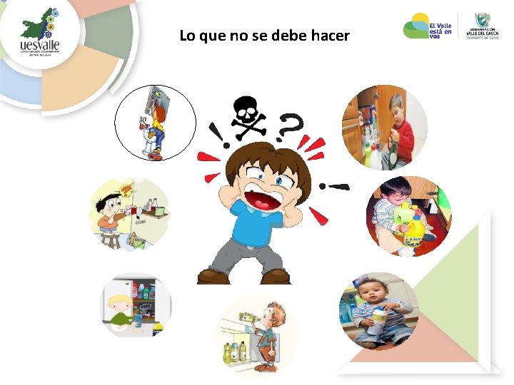 Lo que no se debe hacer Lo que no se debe hacer