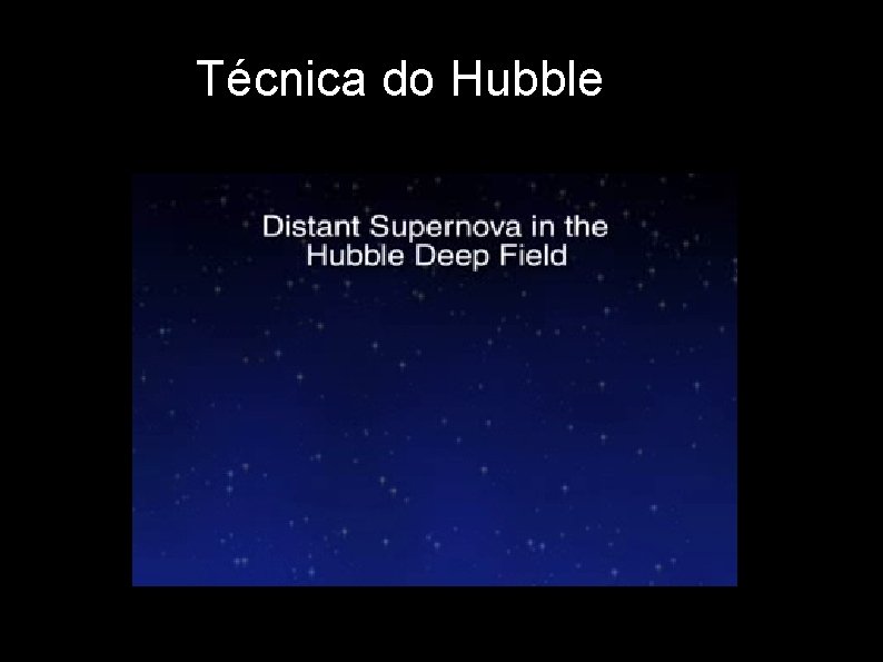Técnica do Hubble 