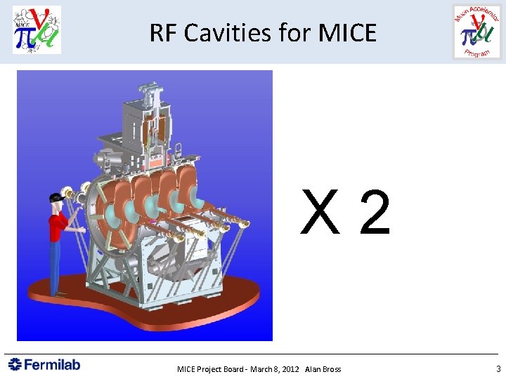 RF Cavities for MICE X 2 MICE Project Board - March 8, 2012 Alan