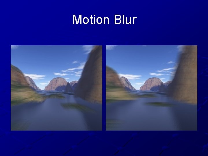 Motion Blur 