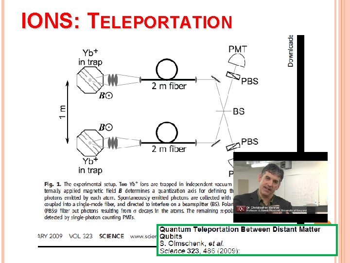 IONS: TELEPORTATION 